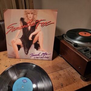 Samantha Fox Touch Me 12" Jive 1014-1-JD VG+ Vinyl EX Cover 1986 Dance Pop Hit